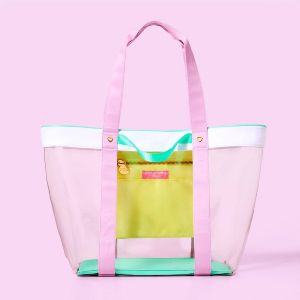 Stoney Clover Lane x Target Transparent Beach Tote Bag